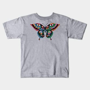 Tribal Butterfly Kids T-Shirt